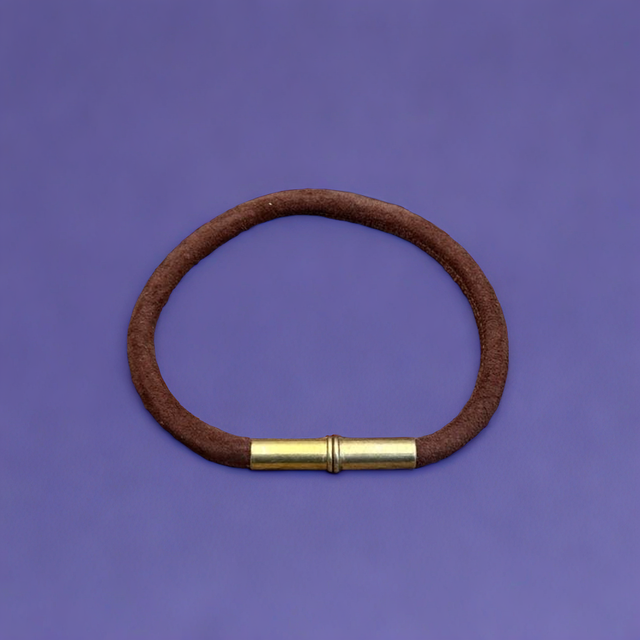 Flint Suede Single Bracelet