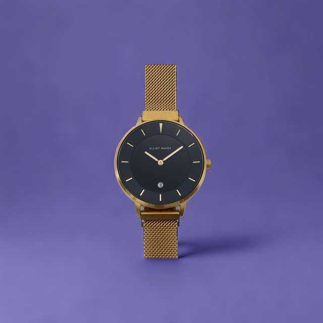 Gold Ember Minimalist Mesh - 38mm