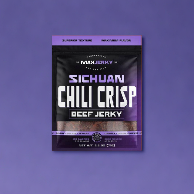 Sichuan Chili Crisp Beef Jerky