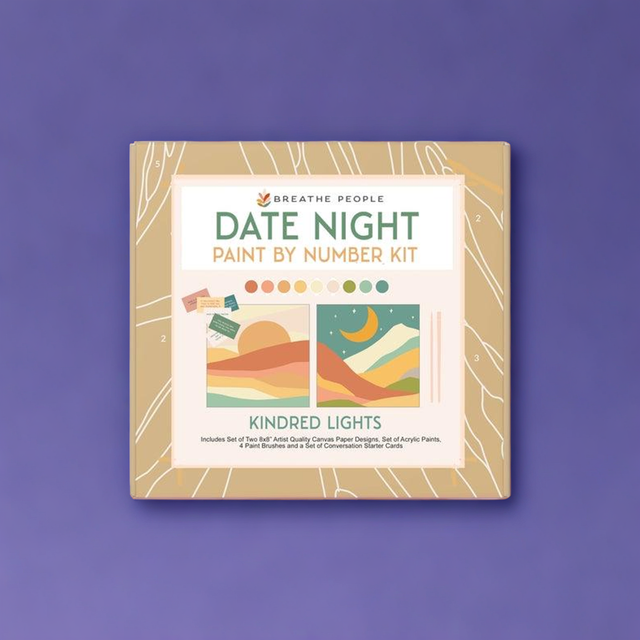 Date Night Paint by Number Kit for Couples