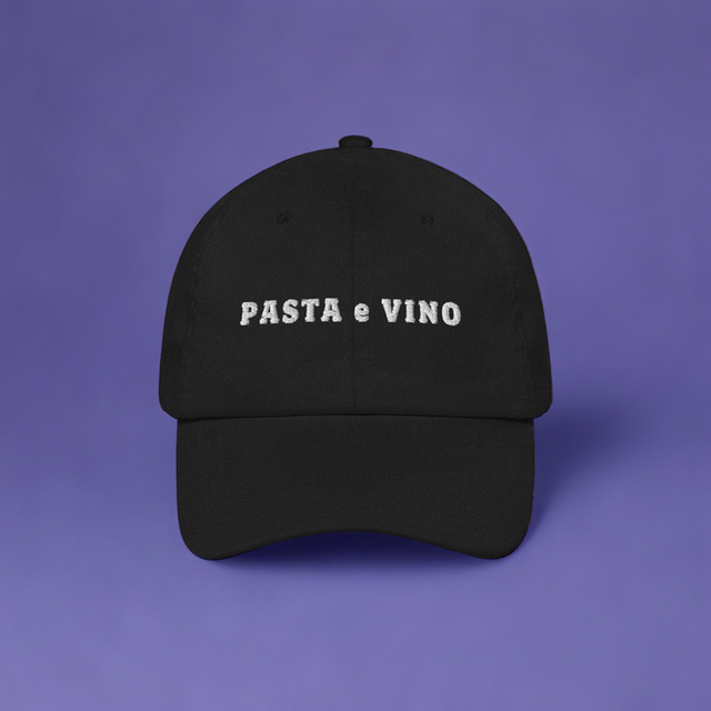 Pasta e Vino - Embroidered Cap