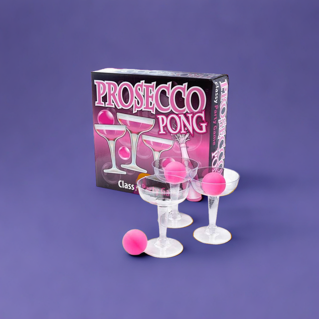 Party Drinking Game - Prosecco Pong