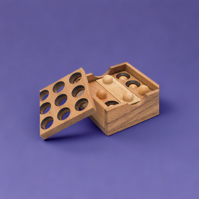 Gopher Holes: Elegant Wooden Puzzle