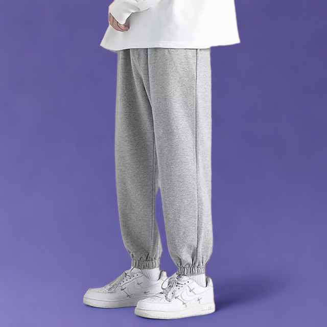 Casual Basic Solid Color Jogger Sweatpants